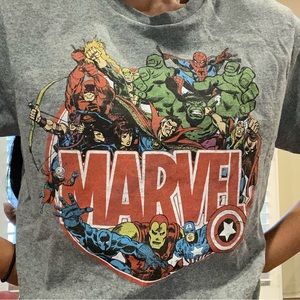 Marvel | Grey superhero shirt